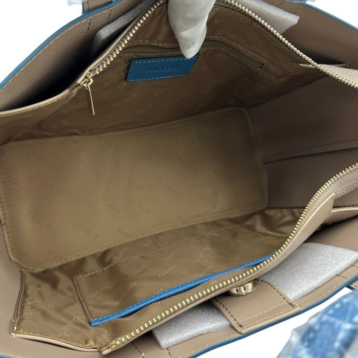 未使用品 BARCOS バルコス シュリンクレザー バッグ 財布 ユニバーサルセット 鞄 おしゃれ 長財布 ハンドバッグ ショルダーバッグ 2WAY 中古 W４