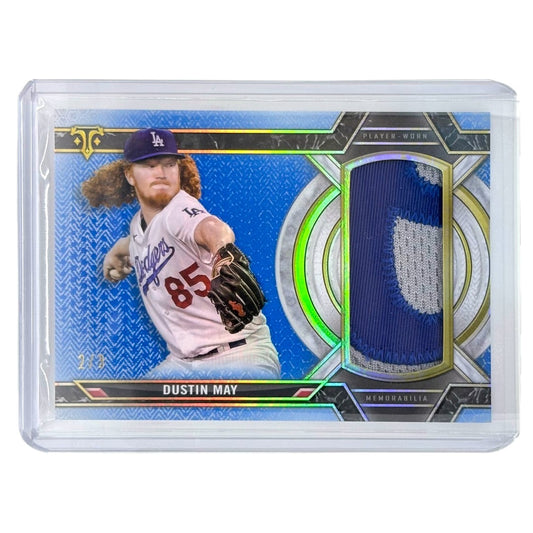 TOPPS MLBカード TRIPLE THREADS DUSTIN MAY LOS ANGELES DODGERS /3 #SJR-DMA 中古 IT1