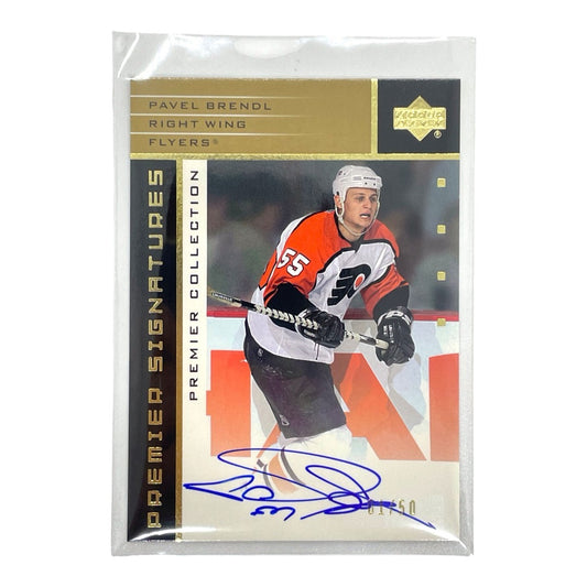 UPPER DECK NHLカード PREMIER COLLECTION PAVEL BRENDL FLYERS 01/50 #S-BR 中古 IT1
