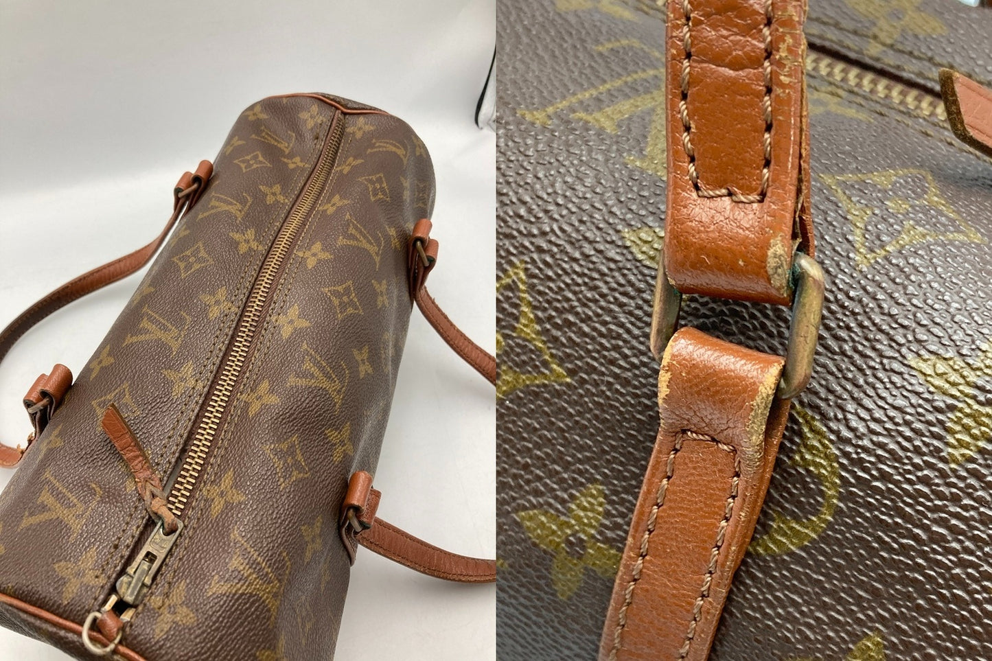 LOUIS VUITTON ルイヴィトン モノグラム パピヨン30  ハンドバッグ レディース 旧型 M51365 中古 D4
