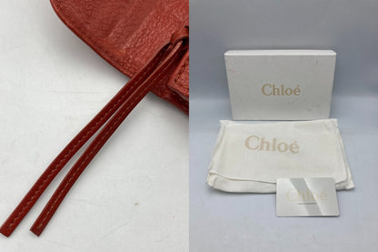 Chloe クロエ LILY リリィ 2つ折り 長財布 リボン 中古 D4