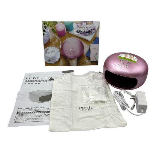 ALINCO アルインコ ハンドマッサージャー ハンドイーズ ヒーター機能 ピンク MCR6019P 医療機器認証番号：301AGBZX00038000 マッサージ器 家電 手 ハンドケア 手のひら 指 中古 W４