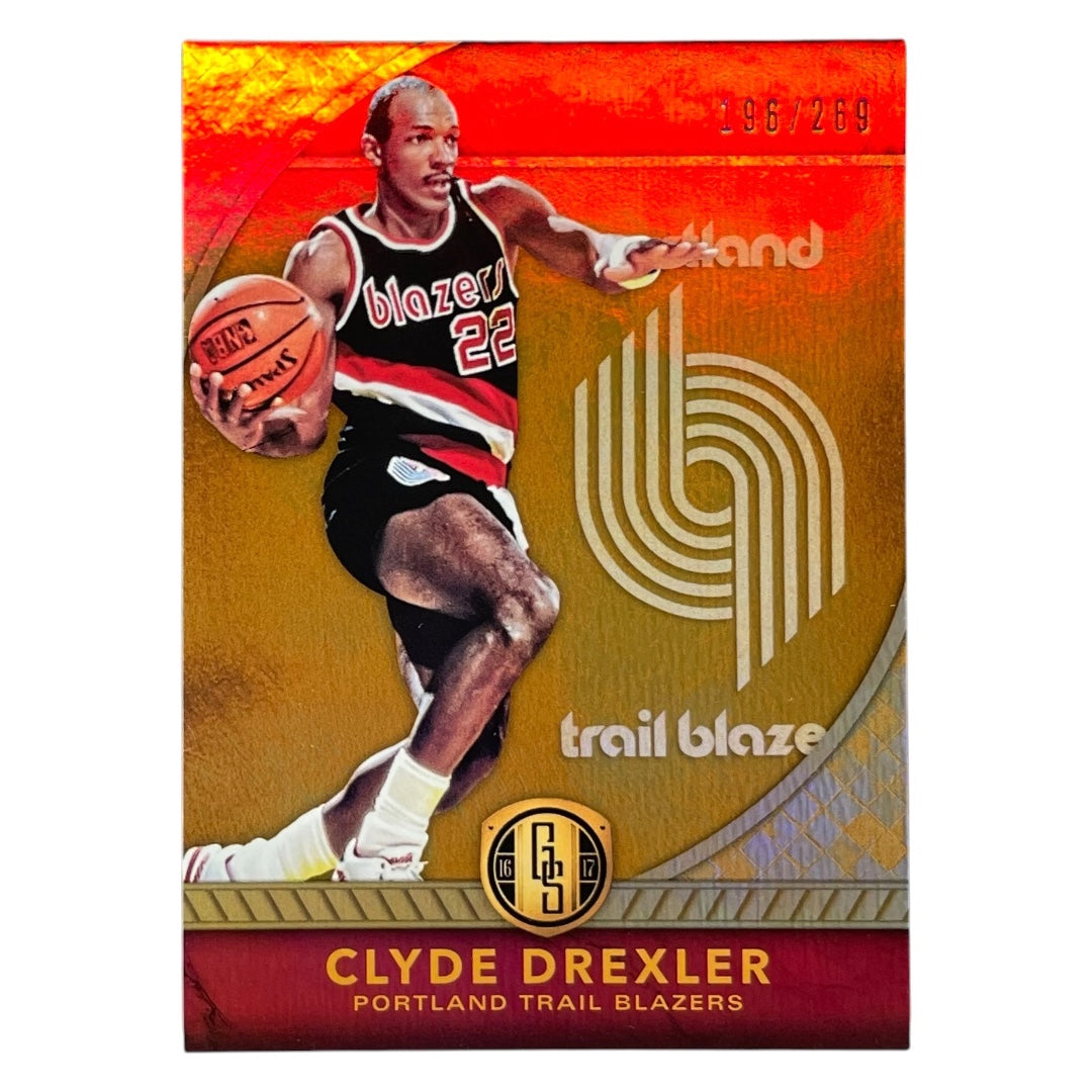 PANINI NBAカード GOLD STANDARD CLYDE DREXLER PORTLAND TRAIL BLAZERS /269 #189 中古 IT2