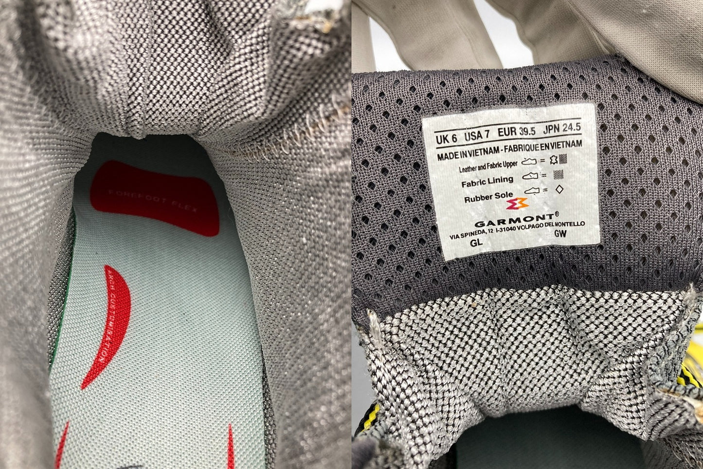GARMONT ガルモント トレイルガイド 2.0 GTX GORETEX TRAIL GUIDE 2.0 トレッキングシューズ 481994 サイズ24.5cm 中古 D4
