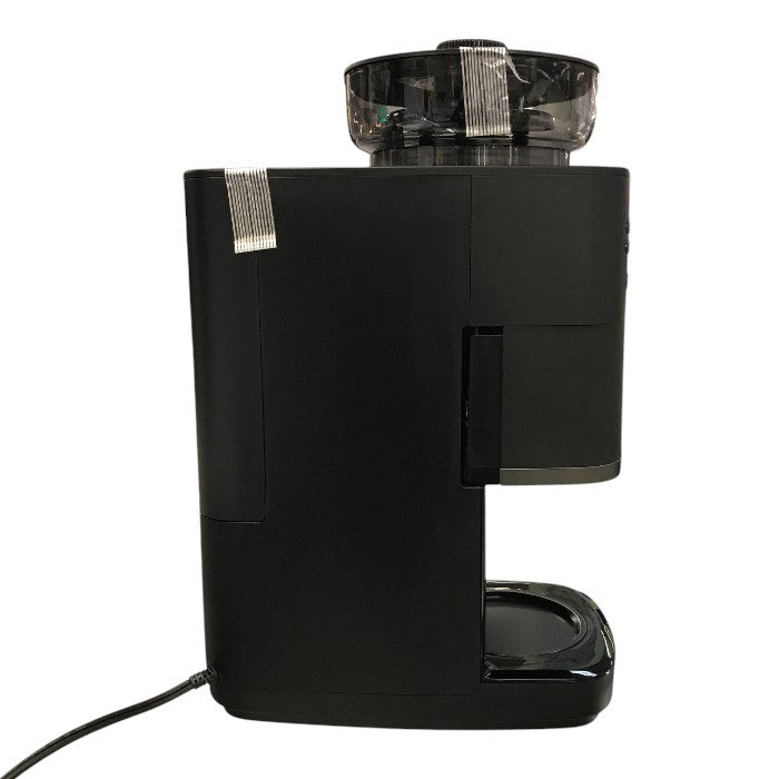 siroca シロカ コーン式 全自動コーヒーメーカー カフェばこPRO ブラック 2~6杯 ガラスサーバー ミル 保温 SC-C251 中古 T1