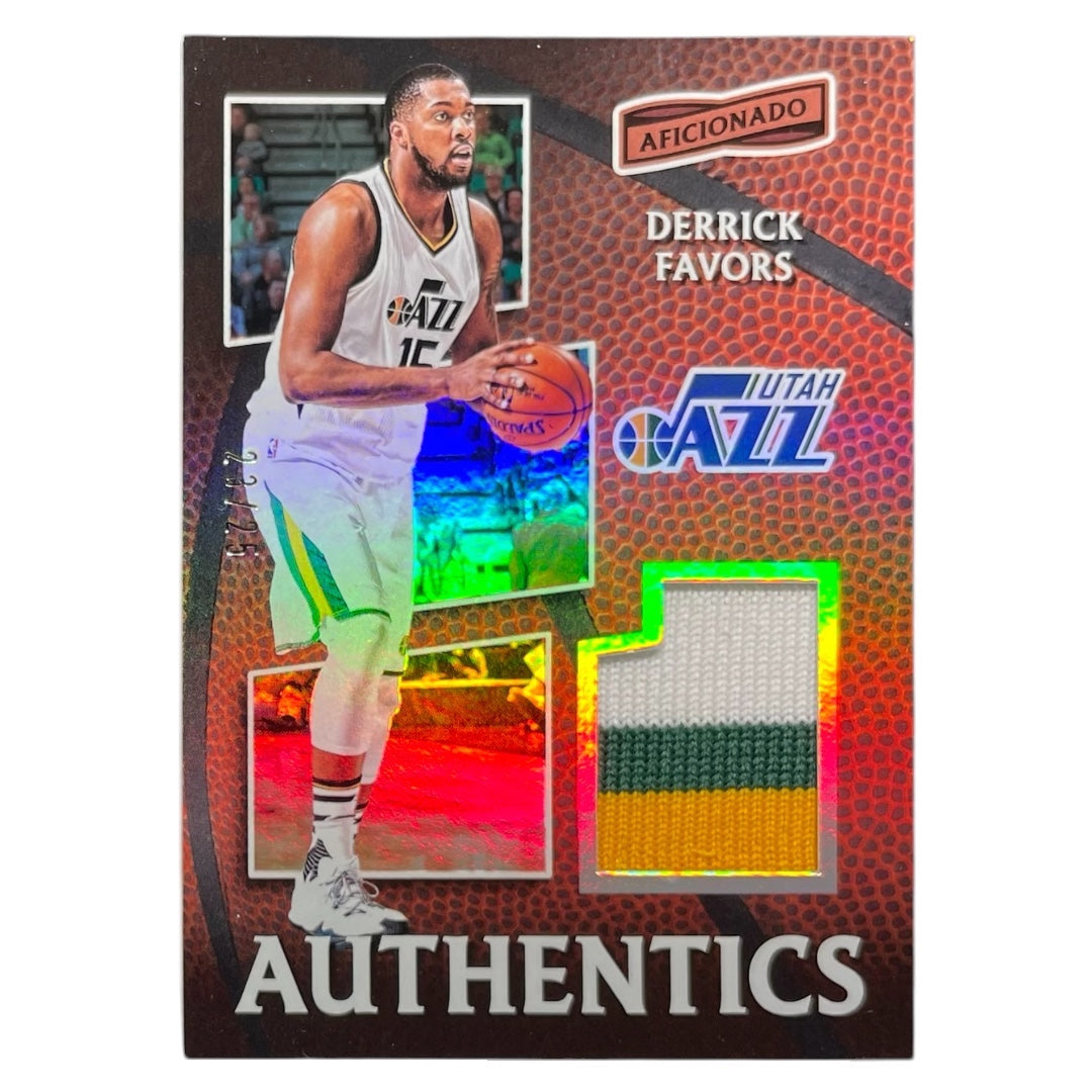 PANINI NBAカード AFICIONADO DERRICK FAVORS UTAH JAZZ /25 #17 中古 IT2