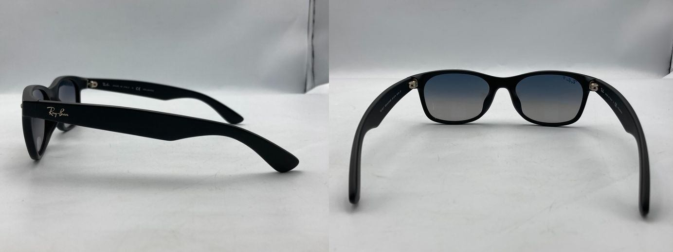 Ray-Ban NEW WAYFARER レイバン ニューウェイファーラー 偏光レンズ サングラス RB2132-F 601-S/78 55 中古 D4