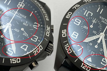 VICTORINOX ビクトリノックス フィールドフォース スポーツ クロノ 腕時計 クオーツ 241926.1 中古 D4