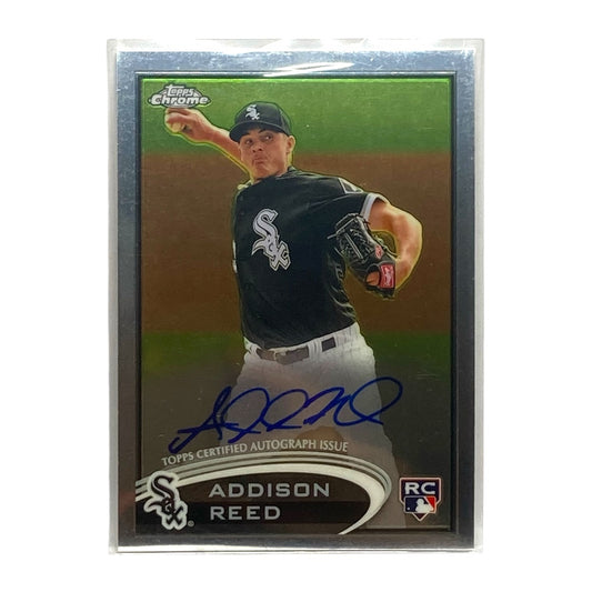 TOPPS MLBカード CHROME ADDISON REED WHITE SOX #166 中古 IT2