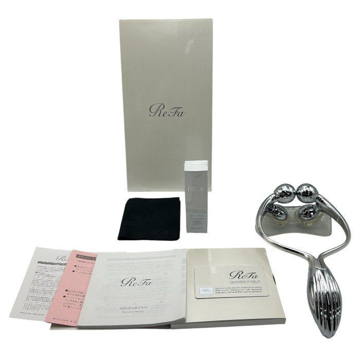 ReFa リファ ダブルレイ フェイスローラー RR-AB00 美顔ローラー 美顔器 顔 中古 W４