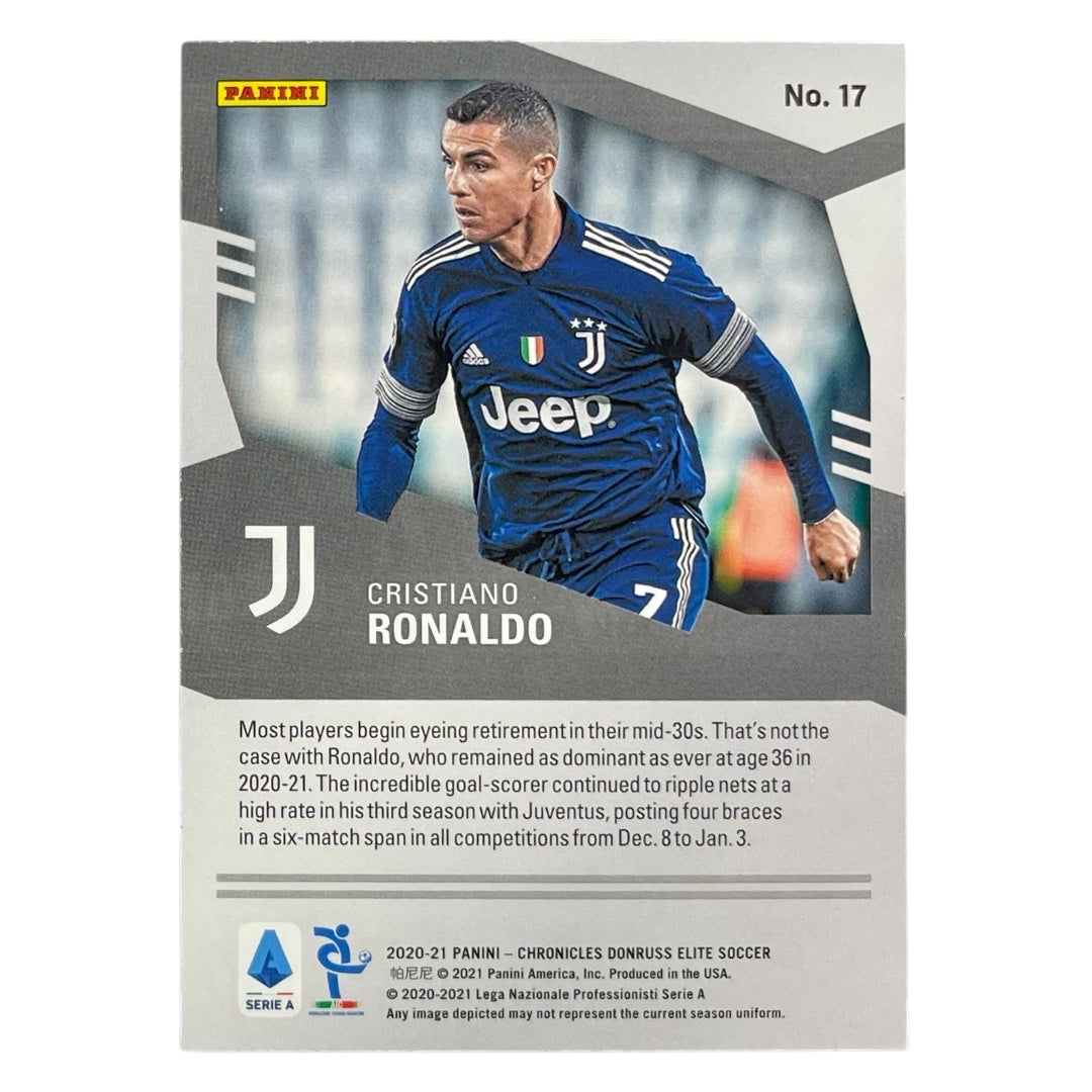 PANINI サッカーカード CHRONICLES DONRUSS ELITE CRISTIANO RONALDO JUVENTUS #17 中古 IT2