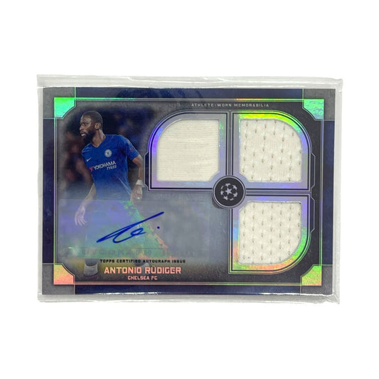 TOPPS サッカーカード MUSEUM COLLECTION ANTONIO RUDIGER CHELSEA 31/35 #STR-AR 中古 IT1