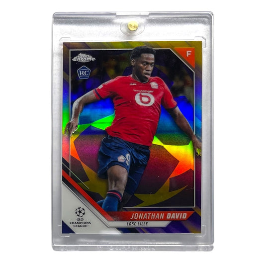 TOPPS サッカーカード CHROME JONATHAN DAVID LILLE #191 中古 IT2