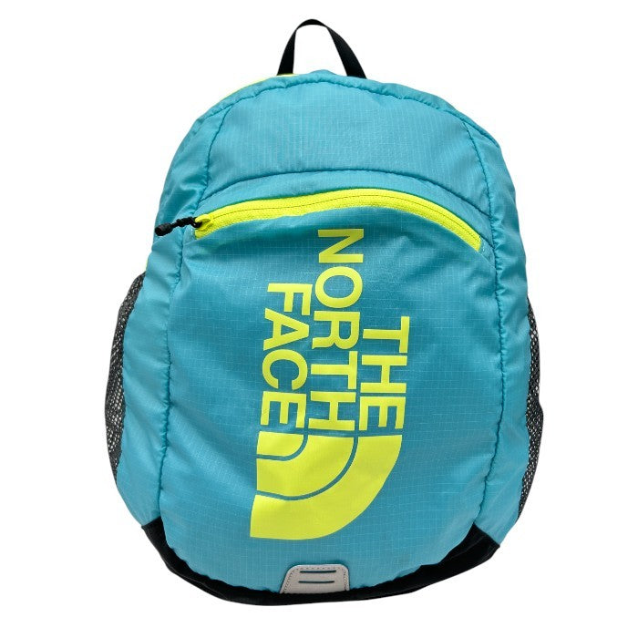 THE NORTH FACE ザ・ノースフェイス K FLYWEIGHT DAY キッズリュック マウイブルー NMJ72000 フライウェイトデイ バッグ リュックサック キッズ 子供 ミニ 小さめ 中古 W４