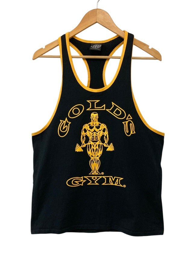 GOLD’S GYM ゴールドジム リンガータンクトップ サイズM メンズ 中古 D4