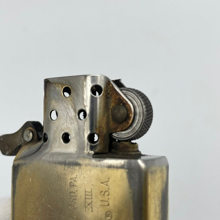 ZIPPO ジッポ サザンクロス 南十字星 ソリッドブラス 真鍮 1997年 アメリカ製 タバコ オイルライター ジッポー 中古 R1