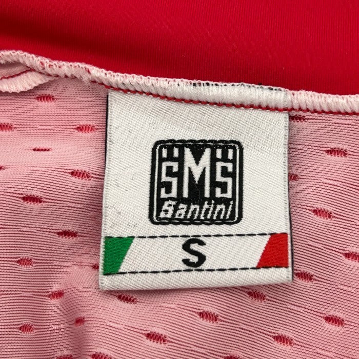Santini サンティーニ サイクルジャージ S メンズ トップス スポーツ レッド 中古 W４