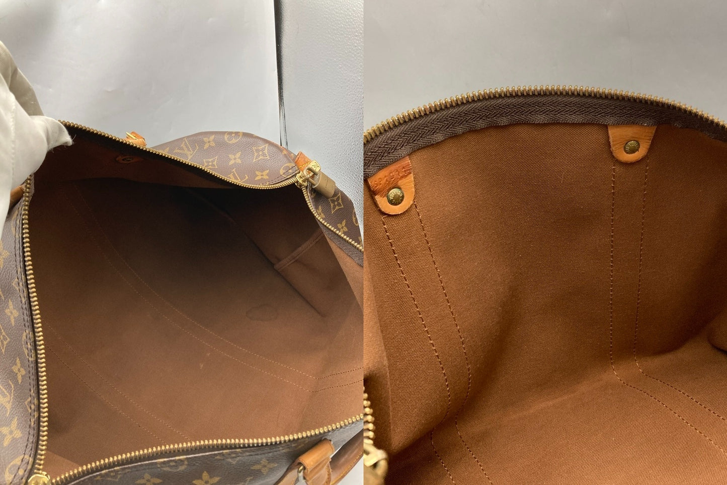 LOUIS VUITTON ルイヴィトン モノグラム キーポル 50 ボストンバッグ M41426 中古 D4