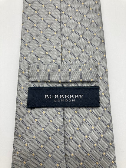 BURBERRY LONDON バーバリー ロンドン ネクタイ シルク100％ 中古 D4