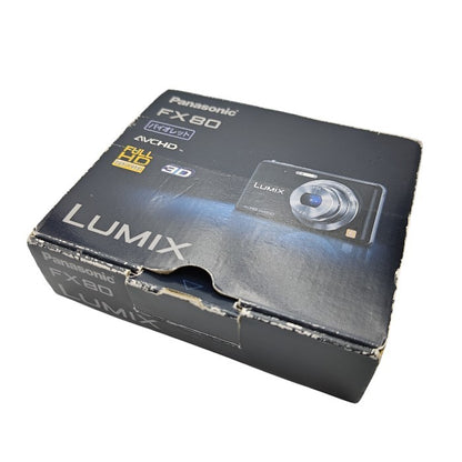 Panasonic パナソニック LUMIX FX80 光学5倍 デジタルカメラ DMC-FX80-V 中古 H4