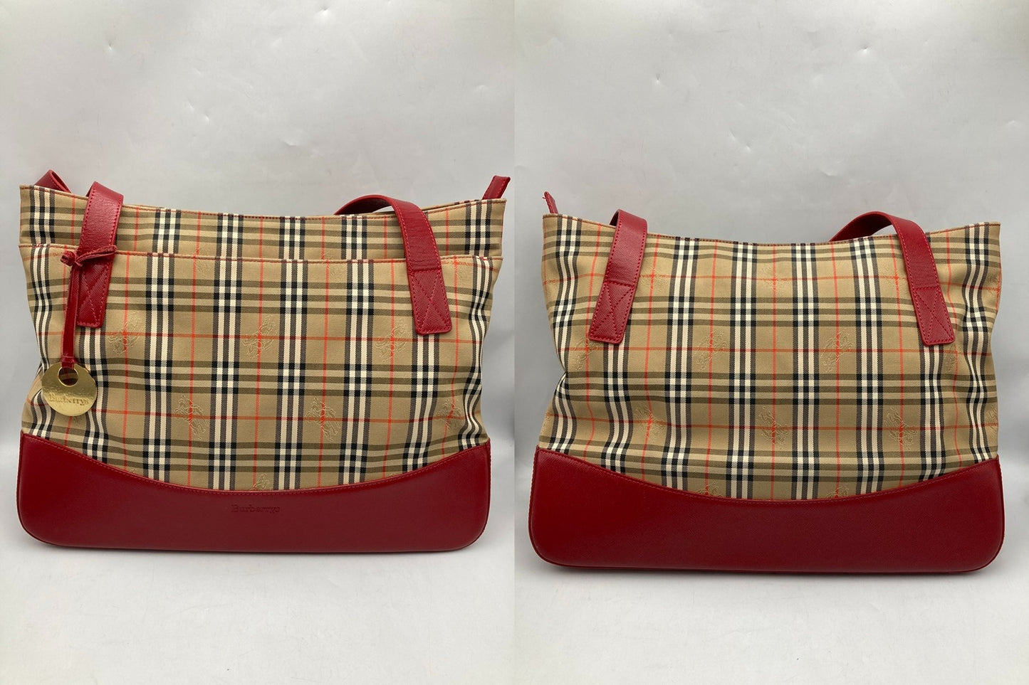 Burberrys バーバリーズ ノバチェック トートバッグ 中古 D4