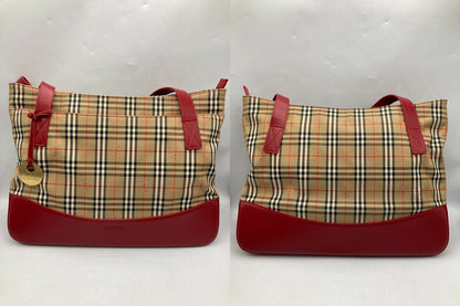 Burberrys バーバリーズ ノバチェック トートバッグ 中古 D4
