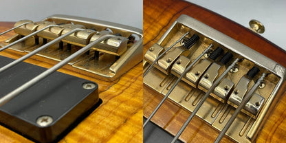 Bacchus ベースギター BOB-650SP ユニバースシリーズ 限定生産 スポルテッド 練習 入門 中古 R4