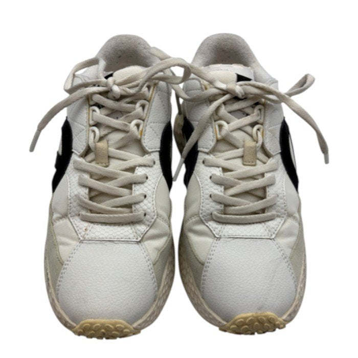 NO NAME ノーネーム CARTER RUNNER カーターランナー フライスニーカー 39 (約24.5cm) 靴 シューズ レディース ホワイト 中古 W1