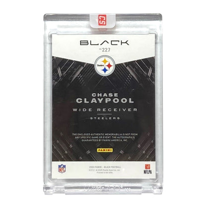 未開封品 PANINI NFLカード BLACK CHASE CLAYPOOL STEELERS 37/50 #227 中古 IT2