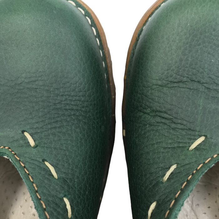 EL NATURALISTA エルナチュラリスタ イグドラシル パンプス グリーン 36(23.0cm) 靴 シューズ レディース レザー 本革 中古 KW1