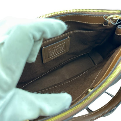 COACH コーチ ショルダーバッグ F26139 トートバッグ ハンド レディース シグネチャーブランド 中古 W４