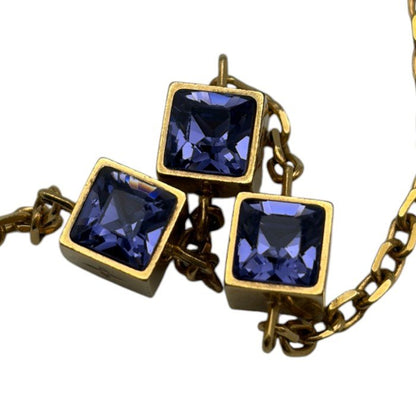 ルイヴィトン LOUIS VUITTON コリエ ギャンブル キューブ ネックレス ゴールド M65096 ブランド ジュエリー レディース かわいい おしゃれ 中古 W４