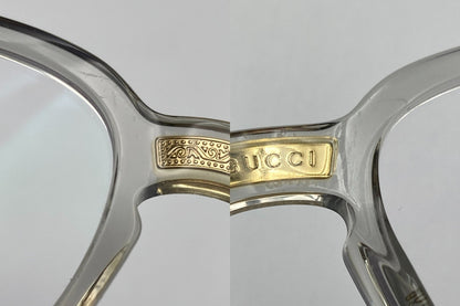 GUCCI グッチ 度入り メガネフレーム GG0184O メンズ レディース ユニセックス 中古 D4