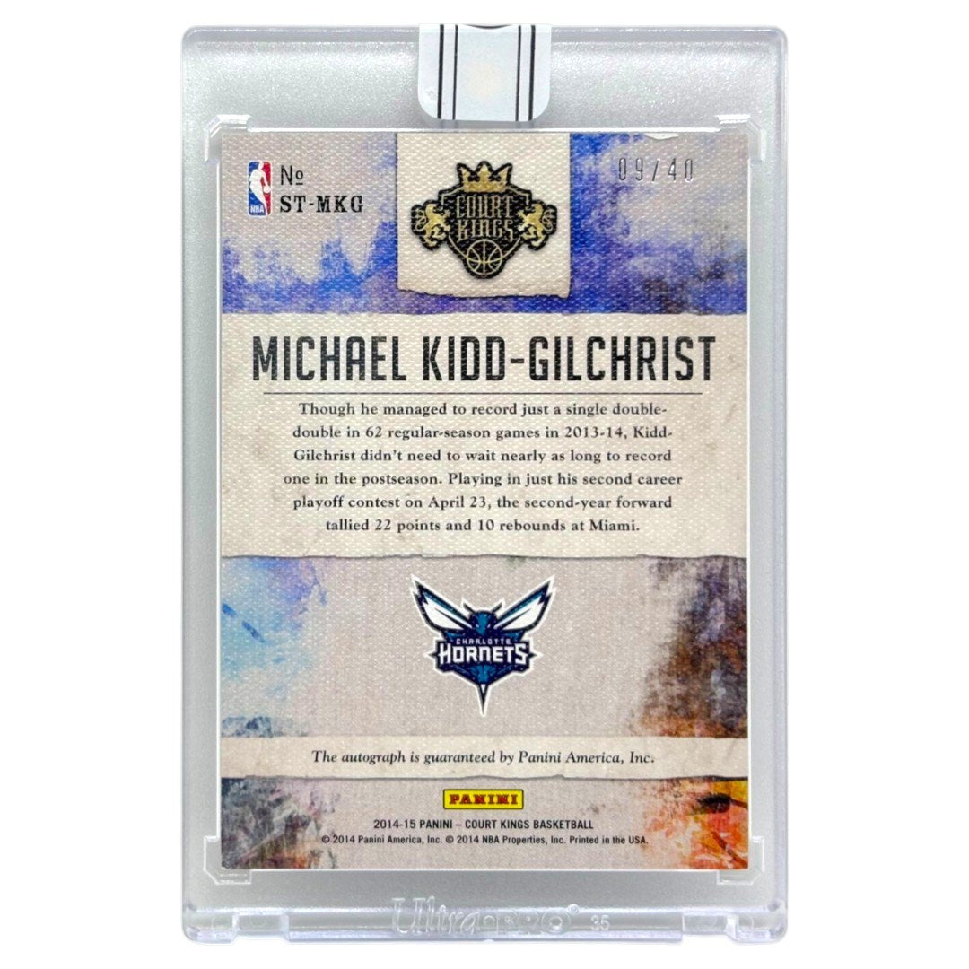 未開封品 PANINI NBAカード COURT KINGS MICHAEL KIDD-GILCHRIST CHARLOTTE HORNETS /40 #ST-MKG 中古 IT1