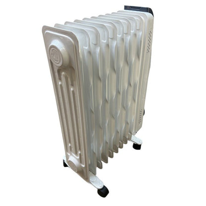 Electrolux エレクトロラックス オイルヒーター COMFORTHEAT 700 北欧デザイン ホワイトネイビー EO12D103C0 暖房器具 家電 ヒーター 中古 W４