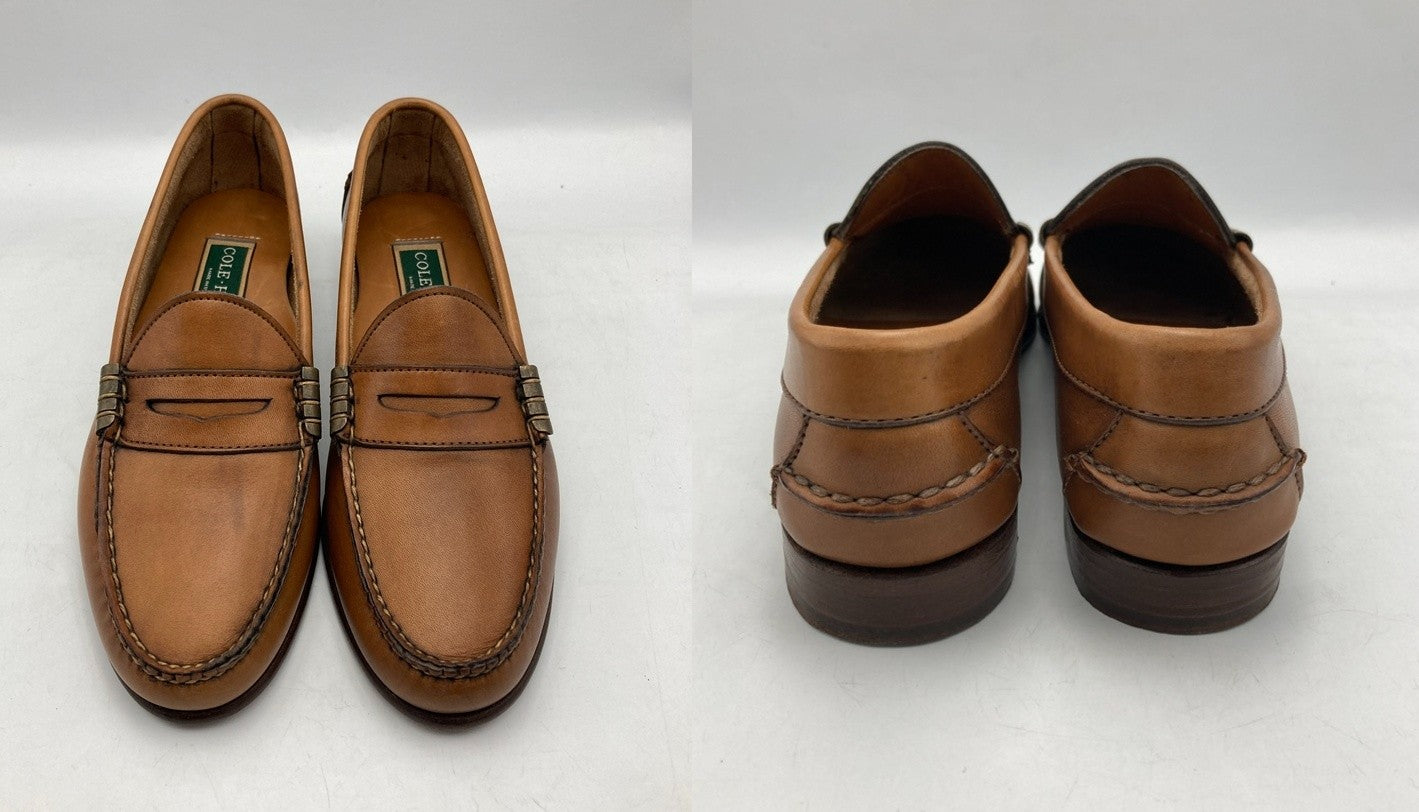 COLE HAAN コールハーン ペニーローファー F3417 USA製 サイズ8 レディース 中古 D4