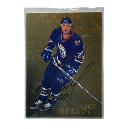 In The Game NHLカード BE A PLAYER JOSEF BERANEK OILERS #203 中古 IT2
