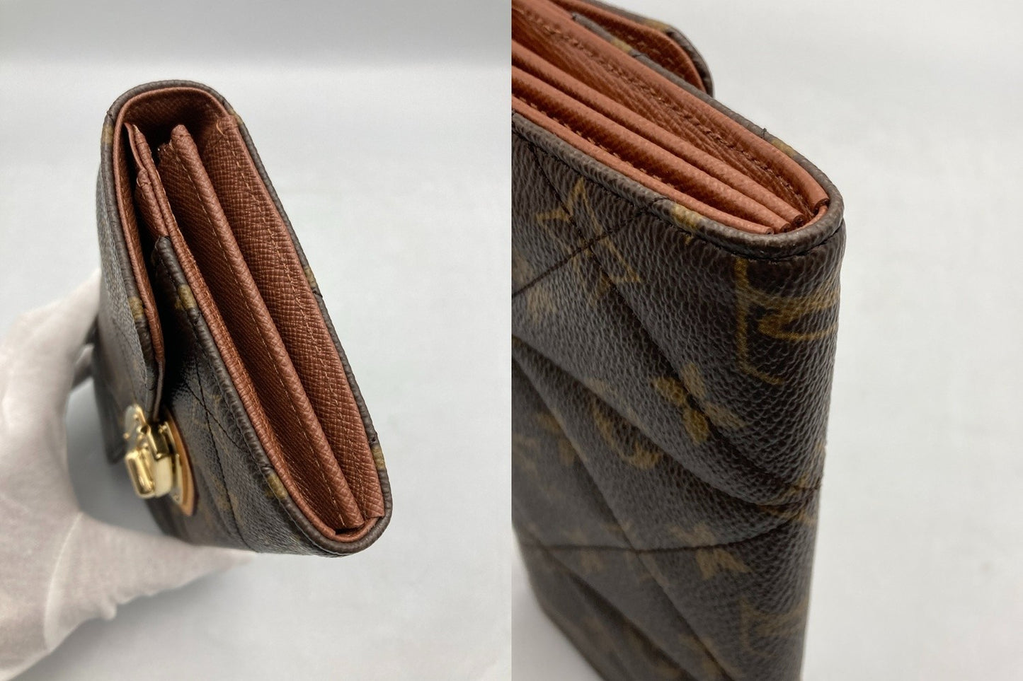 LOUIS VUITTON ルイヴィトン モノグラム ポルトフォイユ サラ エトワール M66556 中古 D4