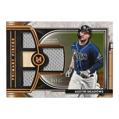 TOPPS MLBカード MUSEUM COLLECTION AUSTIN MEADOWS TAMPA BAY RAYS /75 #SPQR-AME 中古 IT2