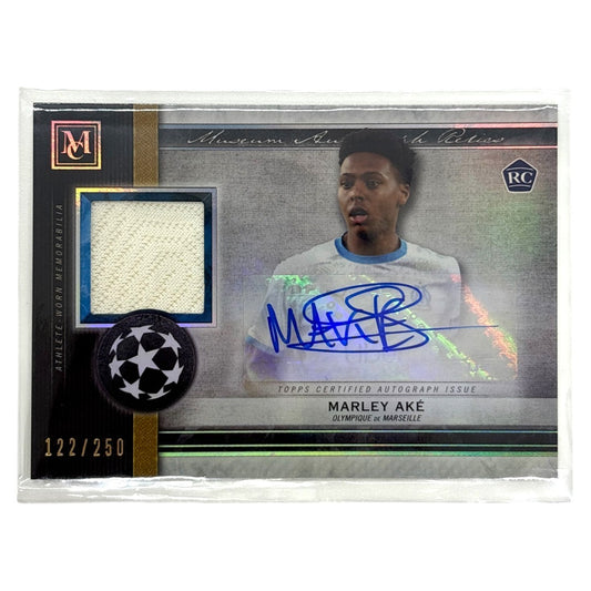 TOPPS サッカーカード MUSEUM COLLECTION MARLEY AKE OLYMPIQUE DE MARSEILLE 122/250 #MAR-MA 中古 IT1