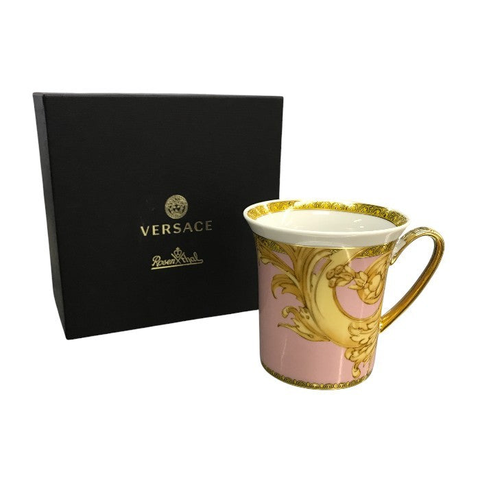 VERSACE x ROSENTHAL ベルサーチ ビザンチン マグカップ 約350ml Byzantins ローゼンタール 金彩 中古 T1