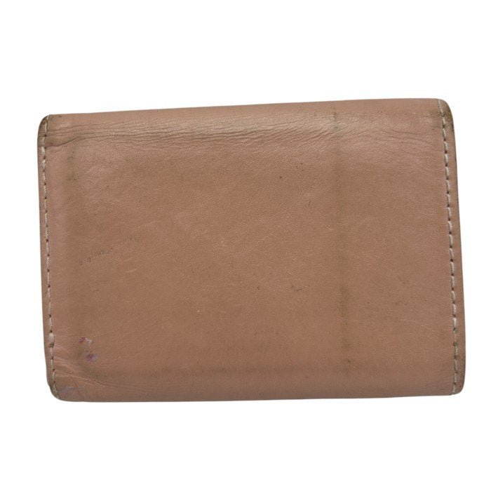 Vivienne Westwood ヴィヴィアンウエストウッド レザー 三つ折り財布 本革 コンパクト ミニ レディース 中古 W4