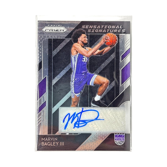 PANINI NBAカード PRIZM MARVIN BAGLEY III SACRAMENTO KINGS #SS-MB3 中古 IT1