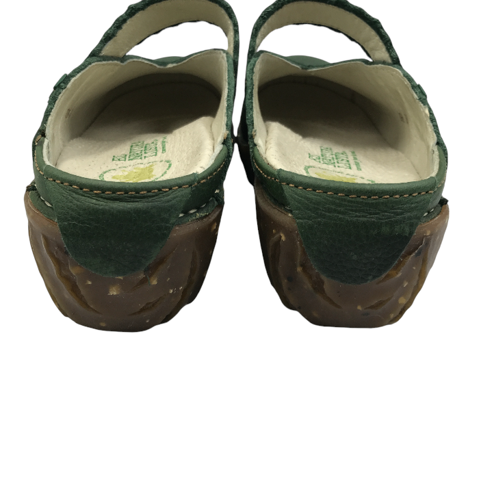 EL NATURALISTA エルナチュラリスタ イグドラシル パンプス グリーン 36(23.0cm) 靴 シューズ レディース レザー 本革 中古 KW1