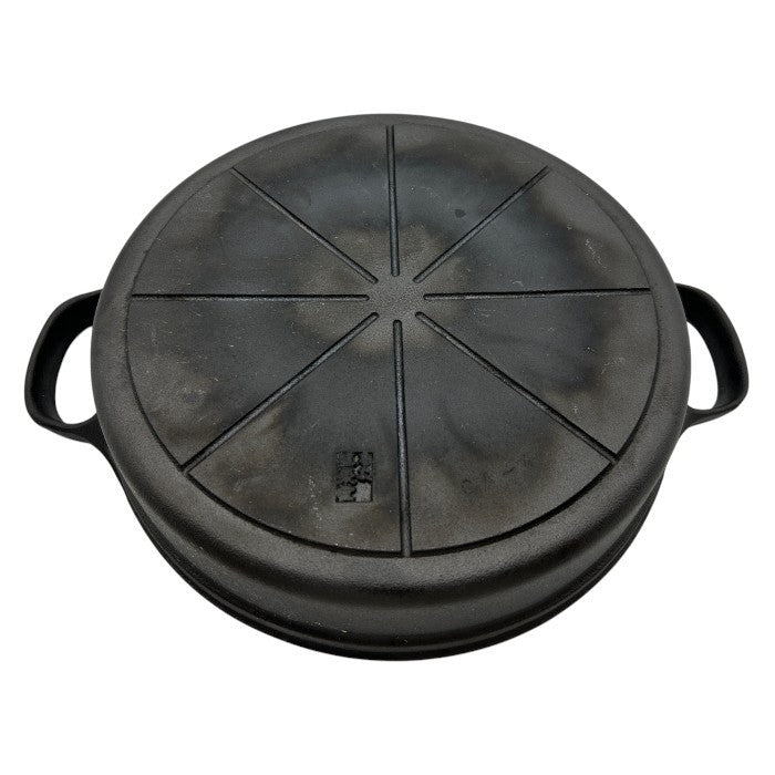 OIGEN 南部盛栄堂 南部鉄器 すき焼きぎょうざ鍋 26cm CA-004 鍋 調理器具 すき焼き鍋 ガス IH 直火 中古 W４