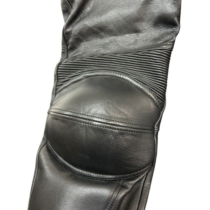 RAVINE ラヴィーン ライダースパンツ M メンズ 牛革 レザー バイク 膝あて プロテクター 中古 W４