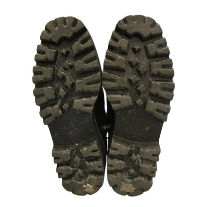 Mazell マゼル バンヤードストーム ブーツ レディース レースアップ 厚底 ミドル丈 サイドジップ ブラック 36 中古 T1