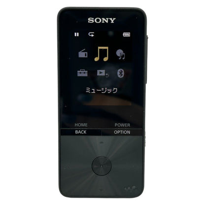 SONY ソニー ウォークマン Sシリーズ 4GB NW-S313 2017年モデル ブラック NW-S313 B オーディオ 家電 Bluetooth対応 中古 W４