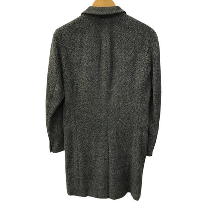 EMPORIO ARMANI エンポリオアルマーニ チェスターコート メンズ 19AW SARTORIAL DECO ウール/アルパカ混 グレー 44サイズ 41LSE0 41901 中古 T1