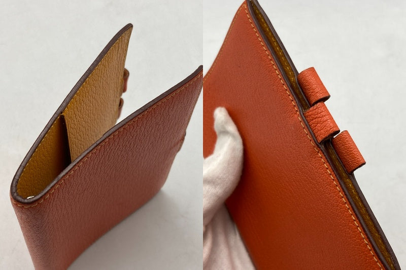 HERMES エルメス アジャンダGM 手帳カバー 中古 D4